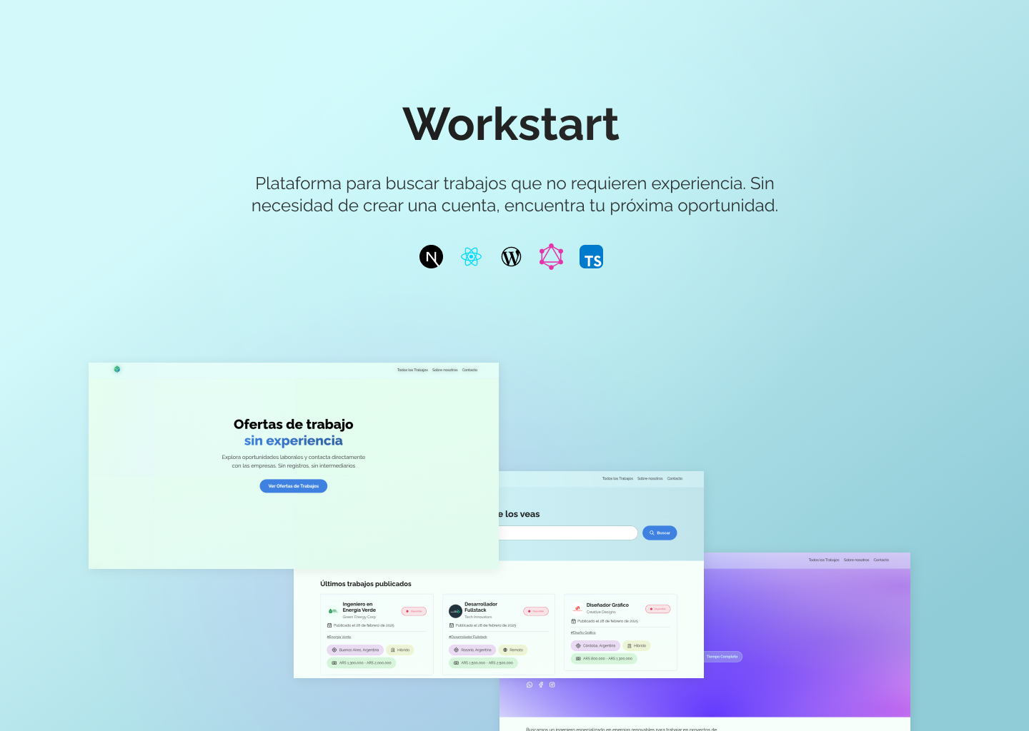 Imagen de portada del proyecto Workstart